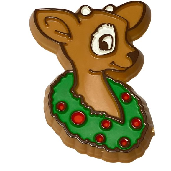 Hallmark Christmas Reindeer Lapel Pin - Picture 2 of 8